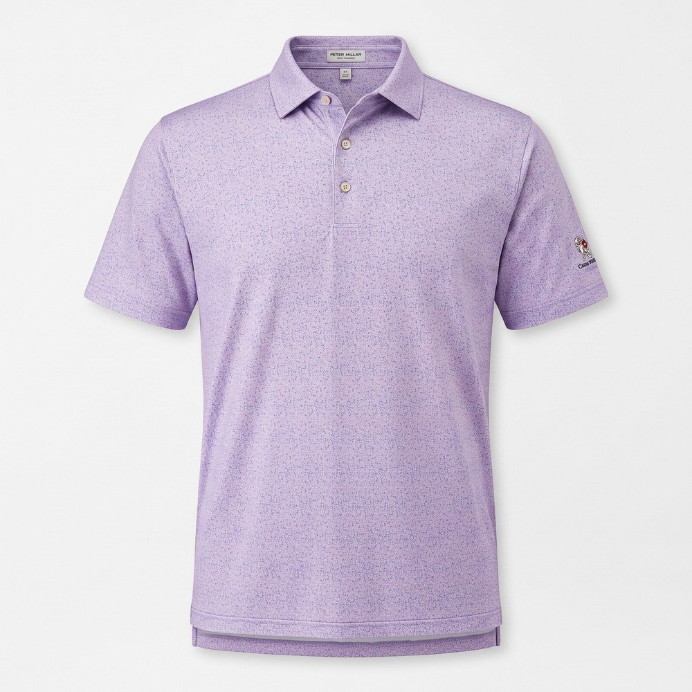 Peter Millar Summer Comfort Golf Polo Mens XXL 2XL Pink Blue Camelback GC